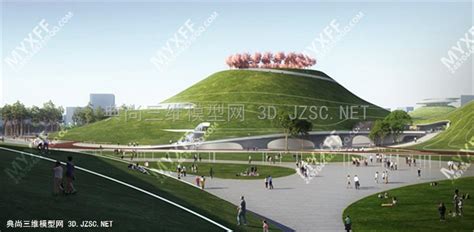 衢州体育公园 MADSU模型 SU建筑三维模型SU模型