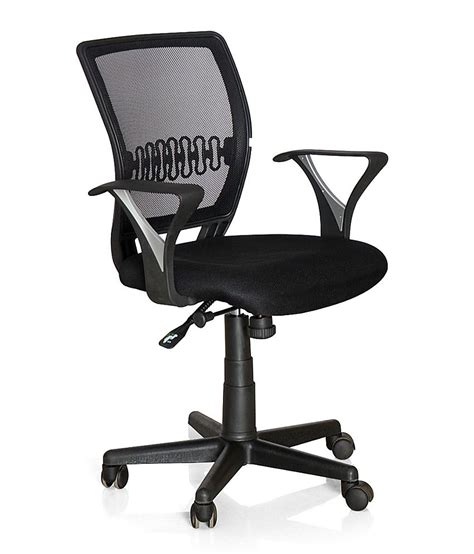 Grey Leather Look High Executive Office Chair