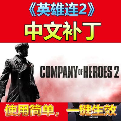 英雄连2 Steam 汉化补丁 支持正版 电脑PC游戏中文汉化工具-淘宝网