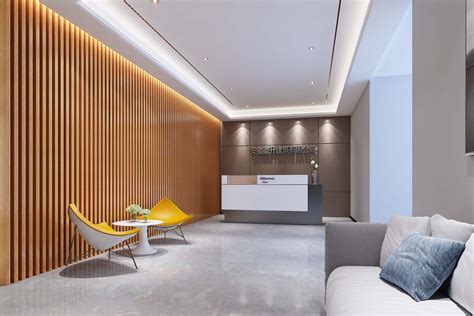 现代办公大厅|空间|室内设计|Z37715446 - 原创作品 - 站酷 (ZCOOL)
