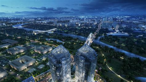 杭州未来科技城，占地近400亩的国际体育中心来了_好地网