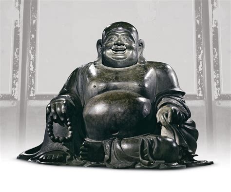 1196 铜弥勒佛像