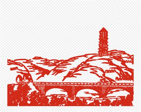 红色之旅宝塔山图片素材免费下载 - 觅知网