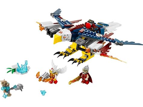 LEGO Chima 70142 pas cher, Le planeur Aigle de Feu d