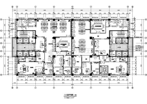 南通国际贸易中心办公楼建筑施工图下载【ID:1137636695】_知末案例馆