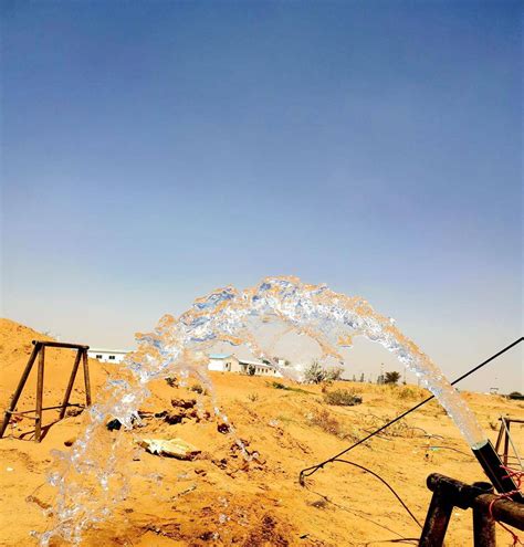 一群中国人在撒哈拉沙漠打了口井，井水又清又甜！