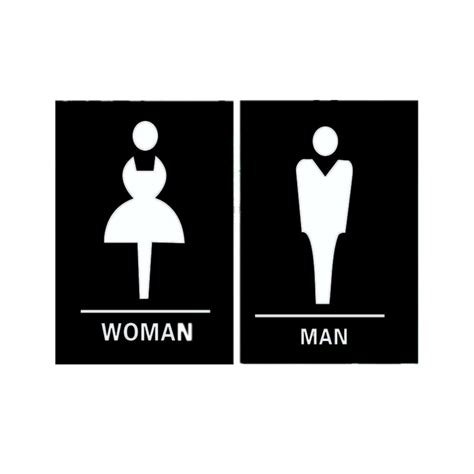 网吧商场宾馆男女洗手间标识牌指示牌 创意卫生间牌 厕所标牌-阿里巴巴