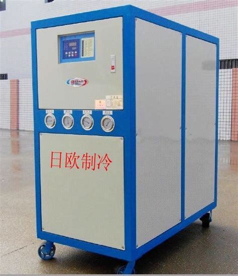 橡胶冷却工业式冷水机、水冷螺杆式低温冷水机HLWD-340-工业冷水机-制冷大市场