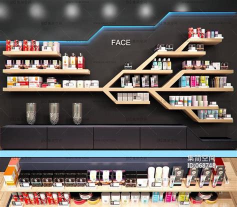 化妆品店设计|空间|展示设计 |左岸的男人 - 原创作品 - 站酷 (ZCOOL)