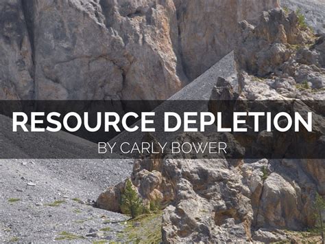 37 Causes, Effects & Solutions For Resource Depletion - E&C