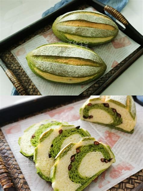 日式抹茶面包的做法步骤图，怎么做好吃 - 君之博客|阳光烘站