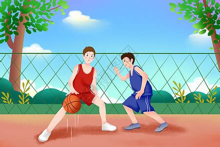 校园时光打篮球插画图片下载-正版图片401286981-摄图网