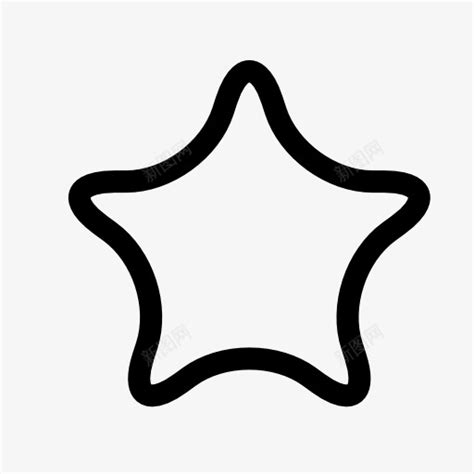 白色卡通几何星星形状标签装饰素材免费下载 - 觅知网