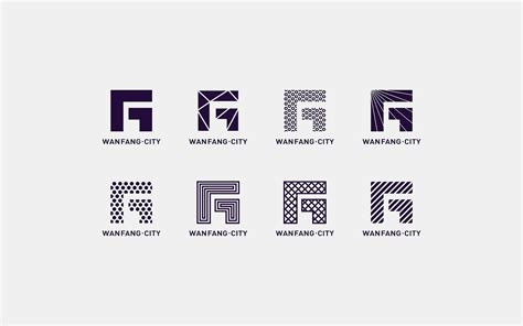 西宁市万方城购物中心商场vi设计,logo设计,标志设计和企业品牌形象设计。
