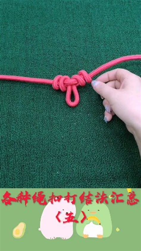 各种绳扣打结方法汇总（五）_腾讯视频