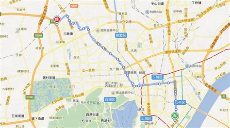 杭州公交b支1路线查询（图）- 杭州本地宝