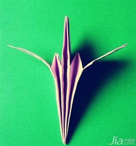 如何折纸百合花DIY折法图片教程_植物折纸_折纸教程 - 晒宝手工（晒晒纸艺网）
