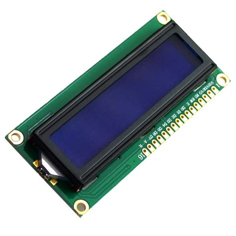 LCD1602 1602A液晶显示屏模块5V蓝屏16x2字符显示器适用于arduino-阿里巴巴