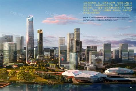黄石大冶湖生态新区城市设计_设计素材_ZOSCAPE-建筑园林景观规划设计网