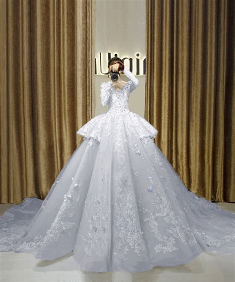 作品《Smokey Lilac》 - ShiniUni婚纱礼服高级定制设计 - 设计师品牌