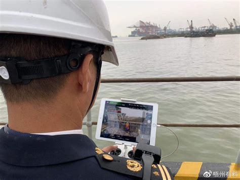 牛！贵港至梧州3000吨级航道工程使用无人机巡查！！