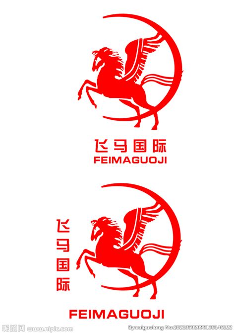 飞马logo设计图__LOGO设计_广告设计_设计图库_昵图网nipic.com