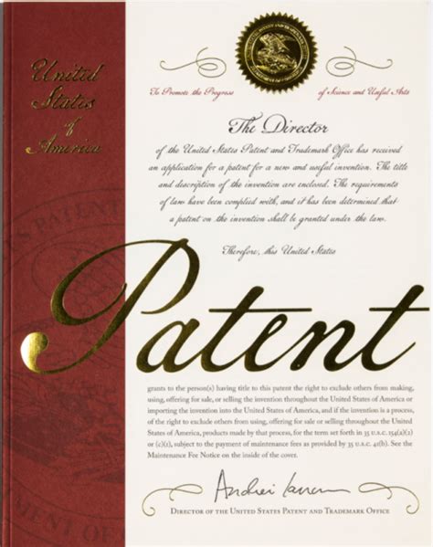 美国专利证书换了新的封面设计，来瞅瞅？-知产力,为创新聚合 ...
