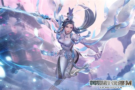 梦幻唯美天空蓝天云彩夕阳黄昏原创插画素材免费下载 - 觅知网