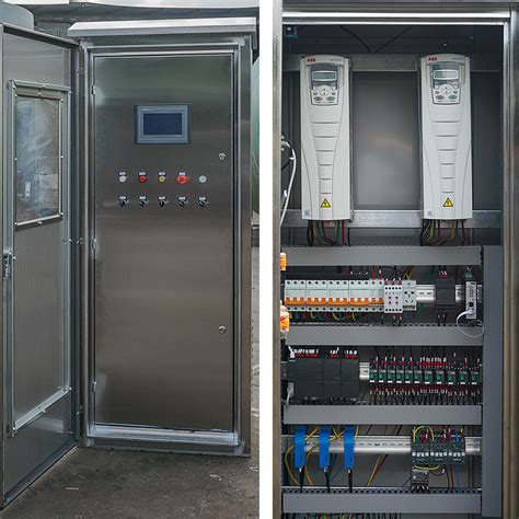 PLC控制柜-一体泵站泵控制柜-远程智能控制柜-自动化控制系统-浙江海贝机电科技有限公司