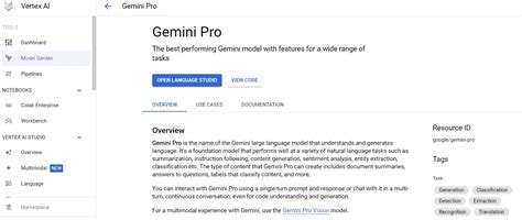 How to use Gemini Pro and Pro Vision in Google AI Studio