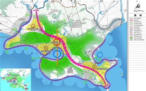 汕尾市城区最新规划图,汕尾2030规划图,汕尾未来发展规划图_大山谷图库