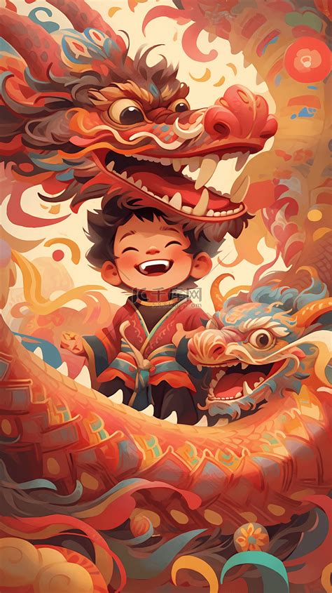 少年龙图片