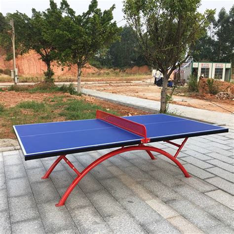 室外乒乓球台SMC乒乓球台 户外乒乓球桌标准乒乓球台家用318A-阿里巴巴