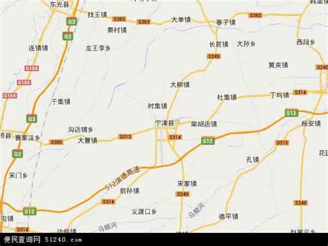 宁津县地图 - 宁津县卫星地图 - 宁津县高清航拍地图