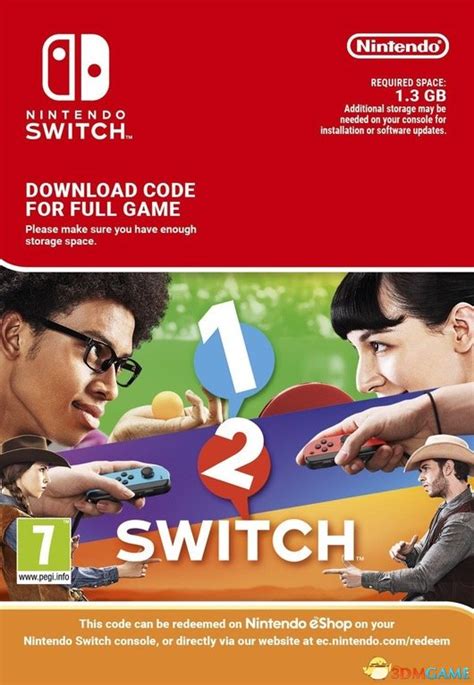 任天堂Switch首发小游戏合集《1-2 Switch》容量_3DM单机