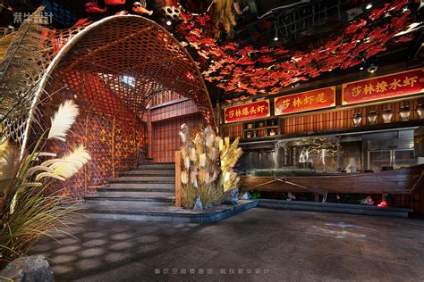 紫牛设计 | 莎林虾蟹（沅江店） - 餐饮空间 - 紫牛餐饮空间设计设计作品案例