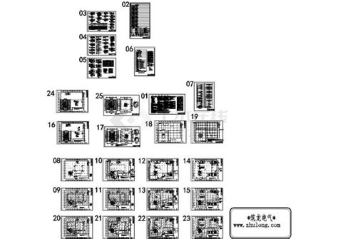 [河南]43073.87㎡二十八层公寓及附属商业楼全套电气施工图纸_居住建筑_土木在线