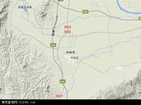 忻州市地图 - 忻州市卫星地图 - 忻州市高清航拍地图 - 便民查询网地图