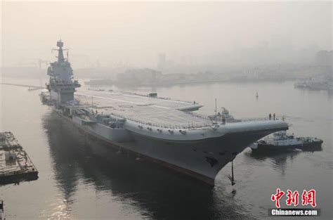 我国首艘国产航母“山东舰”入列-中国港口网