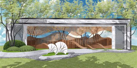 100款 · 2019年最新创意景墙-景观设计-筑龙园林景观论坛
