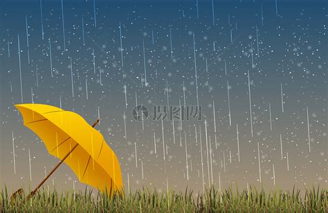 哗啦啦下雨了图片