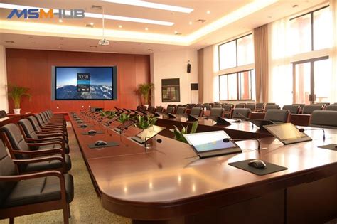 SONBS 智能交互式无纸化会议系统成功应用于赤峰市元宝山区应急指挥中心 - 广州市昇博电子科技有限公司