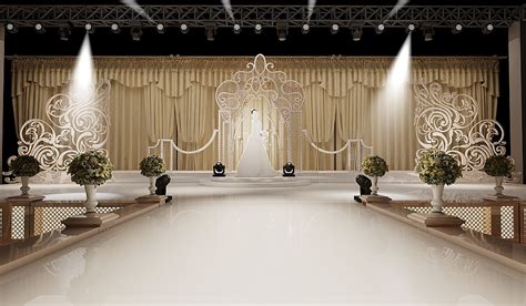 婚礼效果图|空间|舞台美术|与木空间设计 - 原创作品 - 站酷 (ZCOOL)