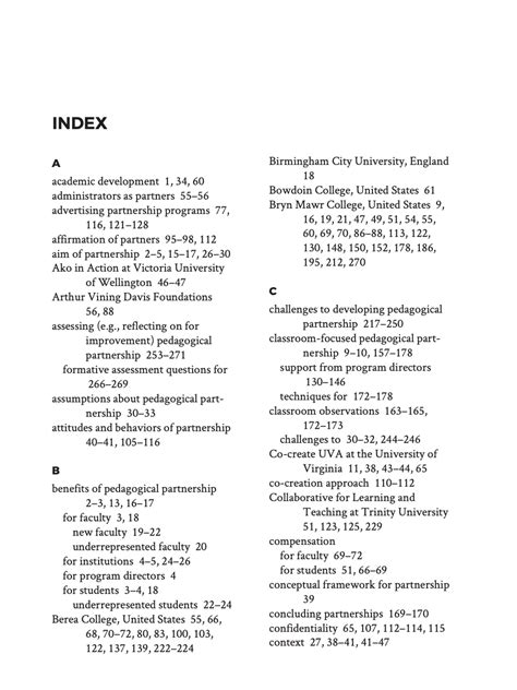 How to DIY a Nonfiction Index (Part One) - Alliance of Independent ...