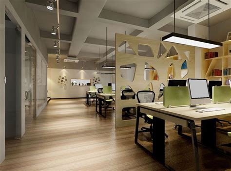 合肥办公室装修设计空间如何显得更大-办公室写字楼-卓创建筑装饰