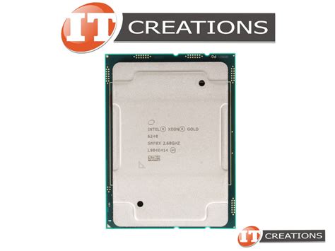GOLD 6240 - Used - INTEL XEON GOLD 18 CORE PROCESSOR 6240 2.60GHZ BASE ...