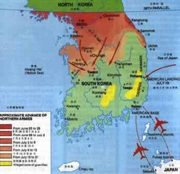 1950年6月25日朝鲜战争爆发 - 历史上的今天