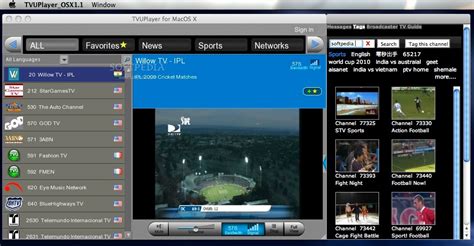 TVUPlayer 1.1.7 (Mac) - Download