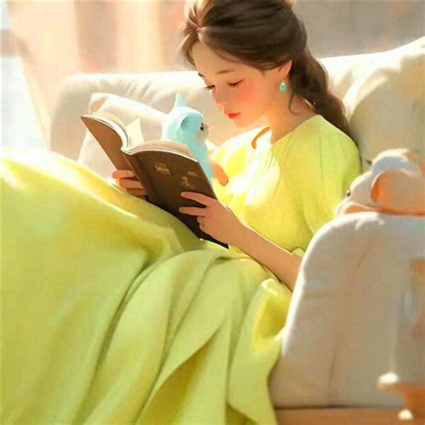 温柔治愈猫头像女生