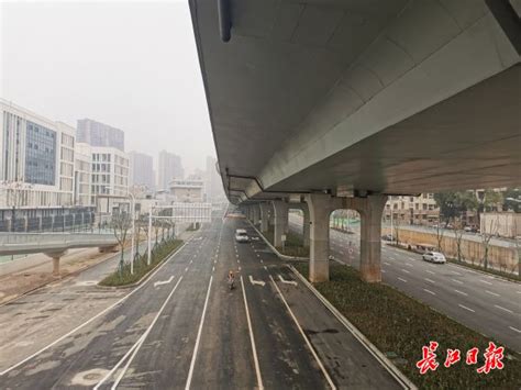 杨泗港高架三个匝道全部开通，这两个片区出行更方便_武汉_新闻中心_长江网_cjn.cn